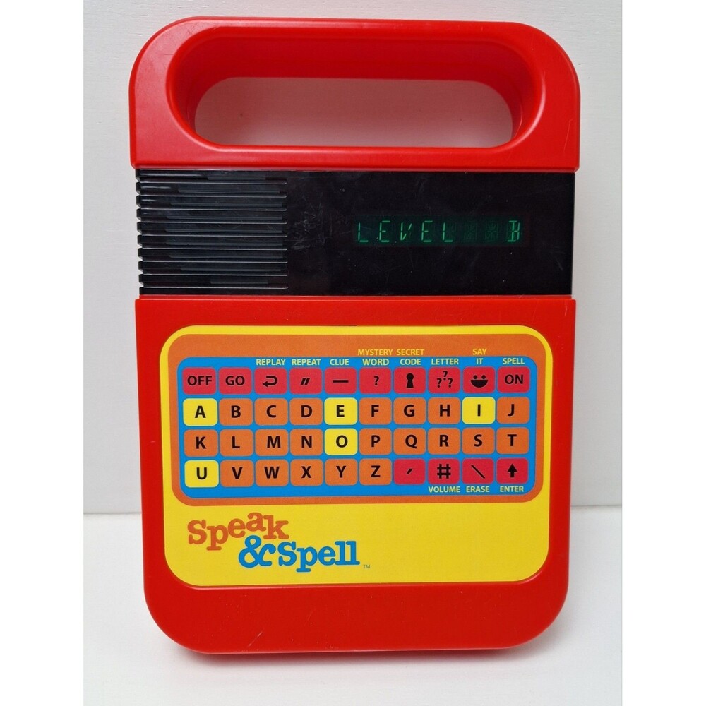 Speak & Spell Texas Instruments  - Vintage - Sold As Is!!! For Parts